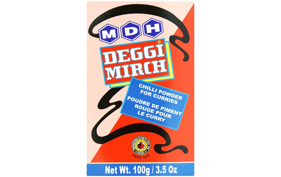 MDH Deggi Mirch, Chilli Powder   Box  100 grams